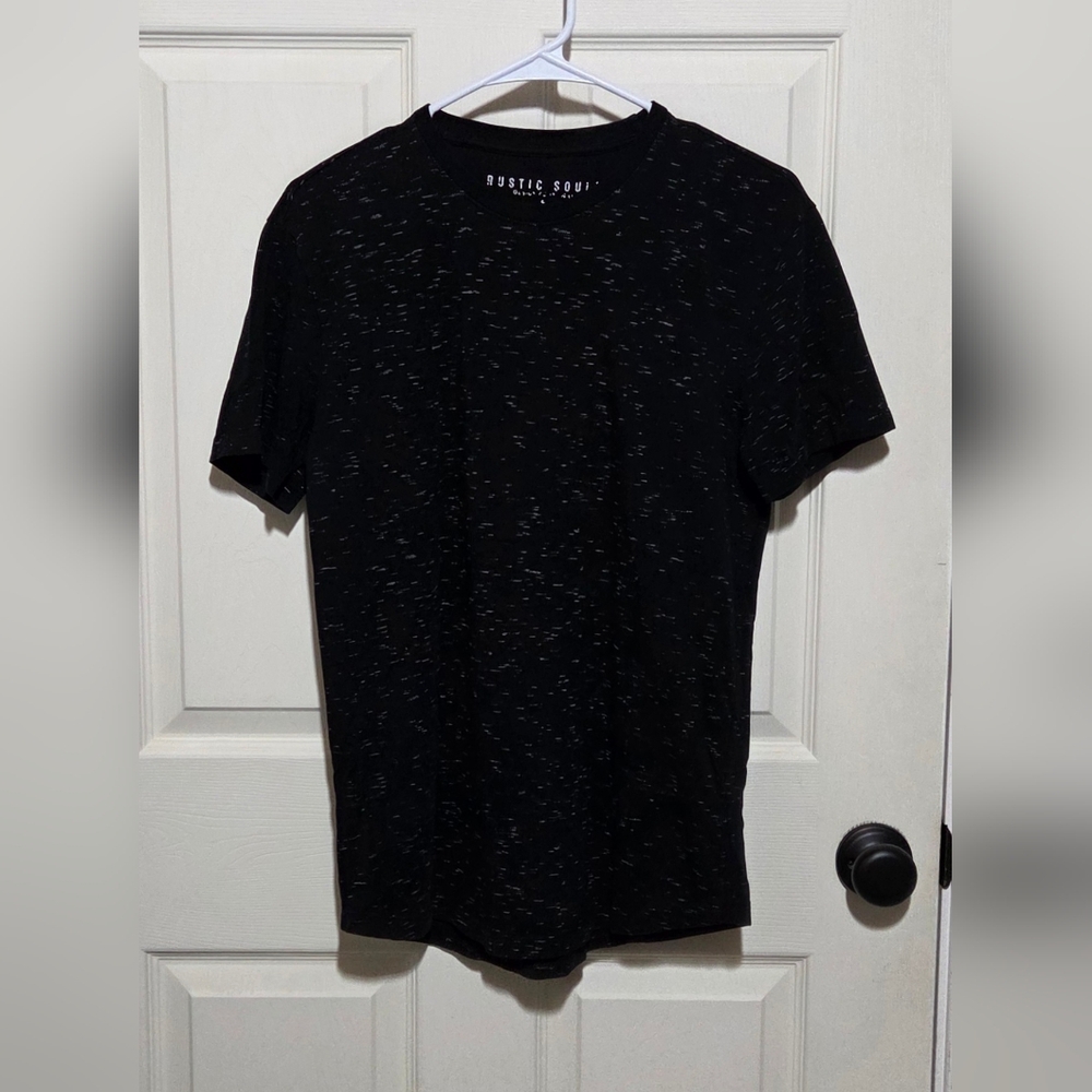 black and white rustic souls tee